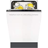 Zanussi ZDV12003FA Totalmente integrado 9cubiertos A+ lavavajilla - Lavavajillas (Totalmente integrado- Blanco- Estrecho…